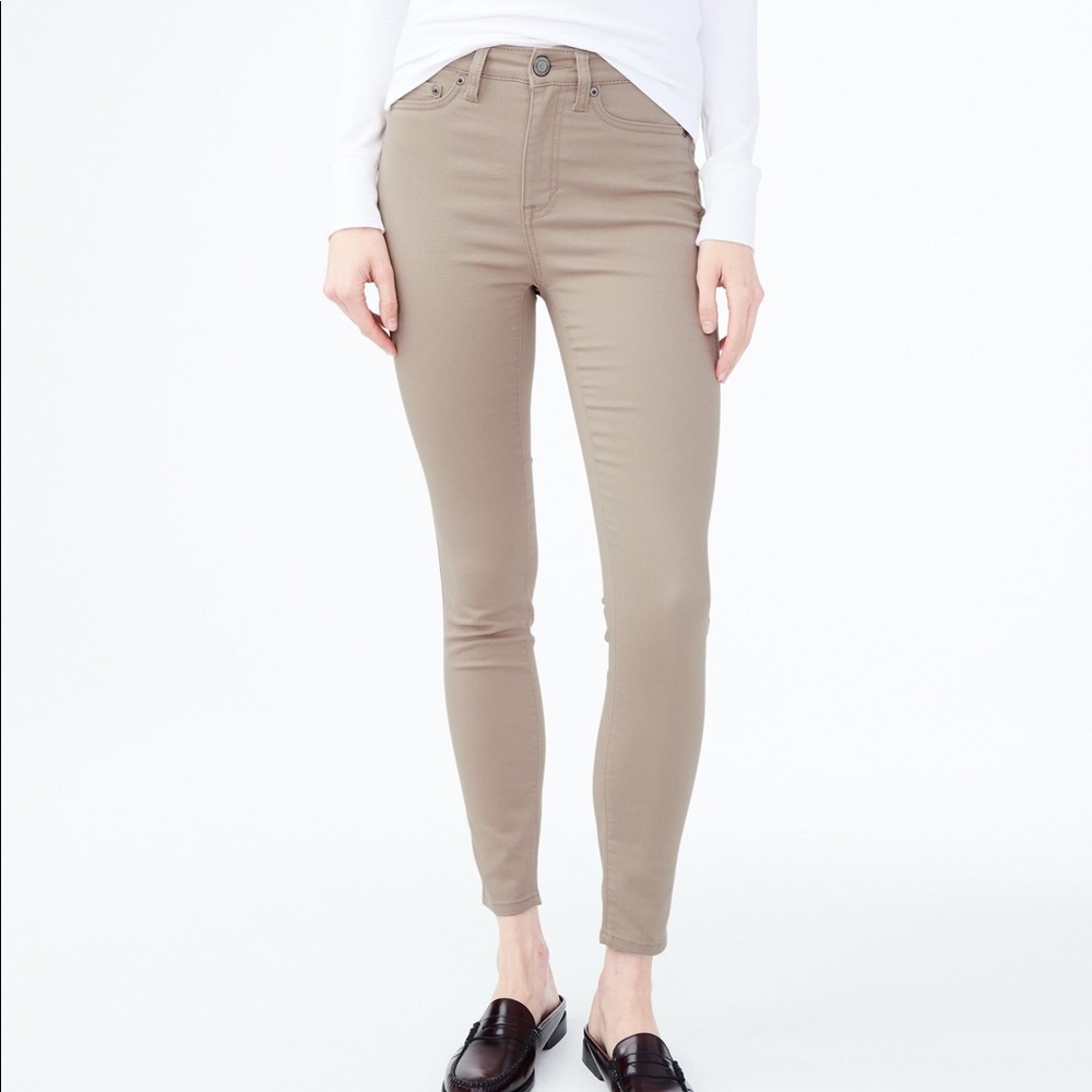 Tan High Waisted Jegging